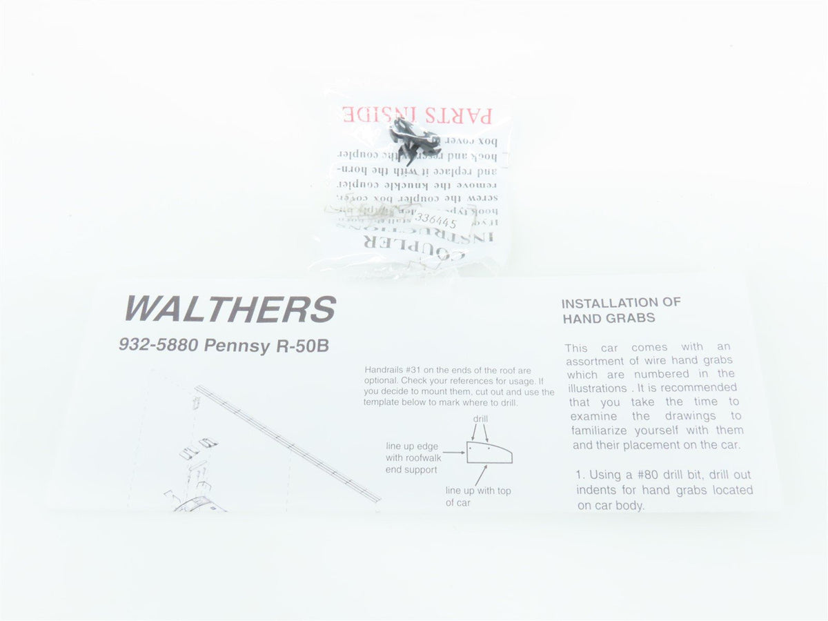 HO Scale Walthers #932-5882 PRR Pennsylvania R50B Express Reefer #2561