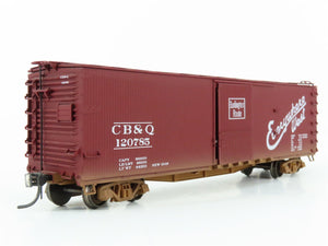 HO Scale Ertl 333 CB&Q Burlington Route 50' Boxcar #120785 - Weathered
