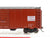 HO Scale Red Caboose RR-38075-2 CG Central of Georgia Single Door Box Car #4563