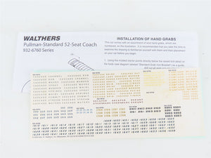 HO Scale Walthers 932-16762 D&H Delaware & Hudson 52-Seat Coach Passenger