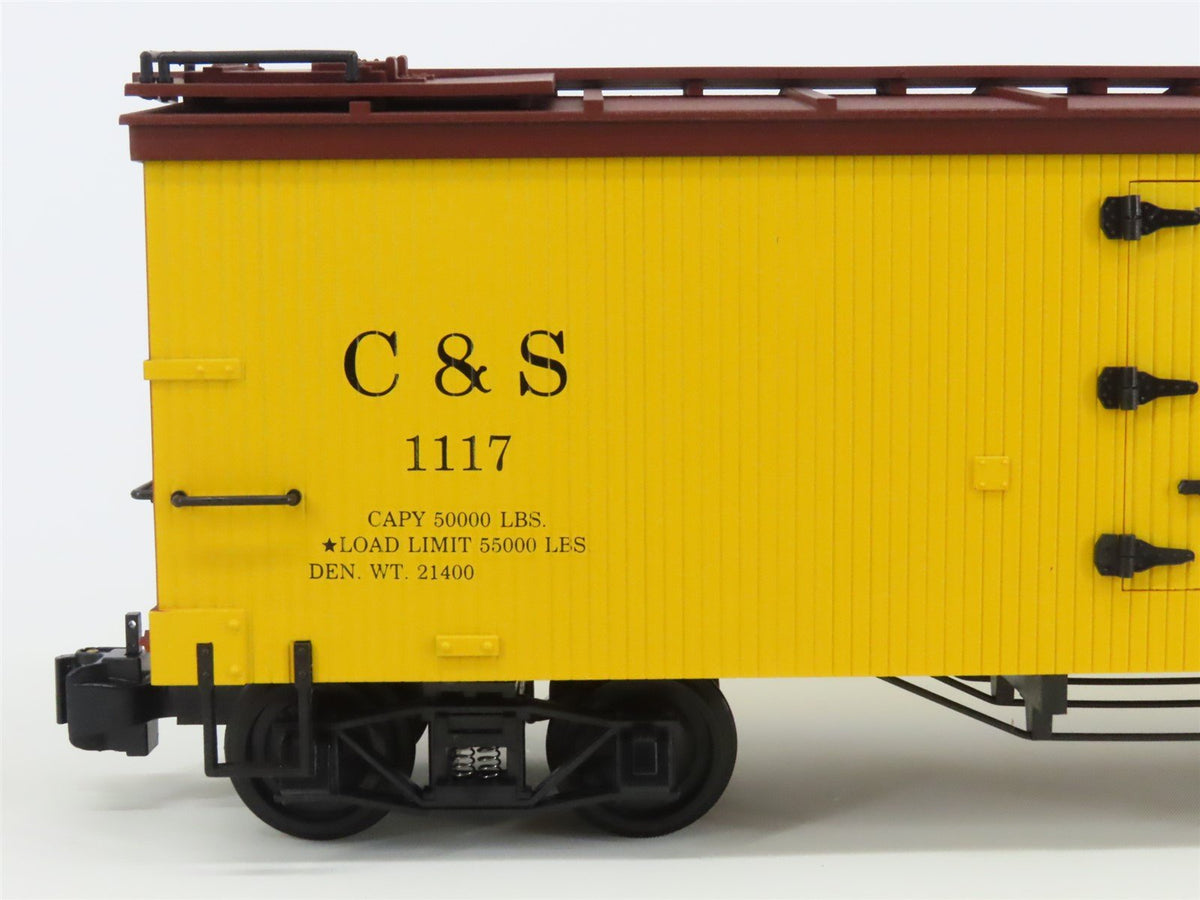 G Scale Delton Lines C&amp;S Colorado &amp; Southern Boxcar #1117