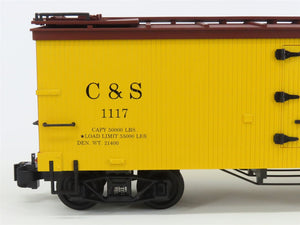 G Scale Delton Lines C&S Colorado & Southern Boxcar #1117