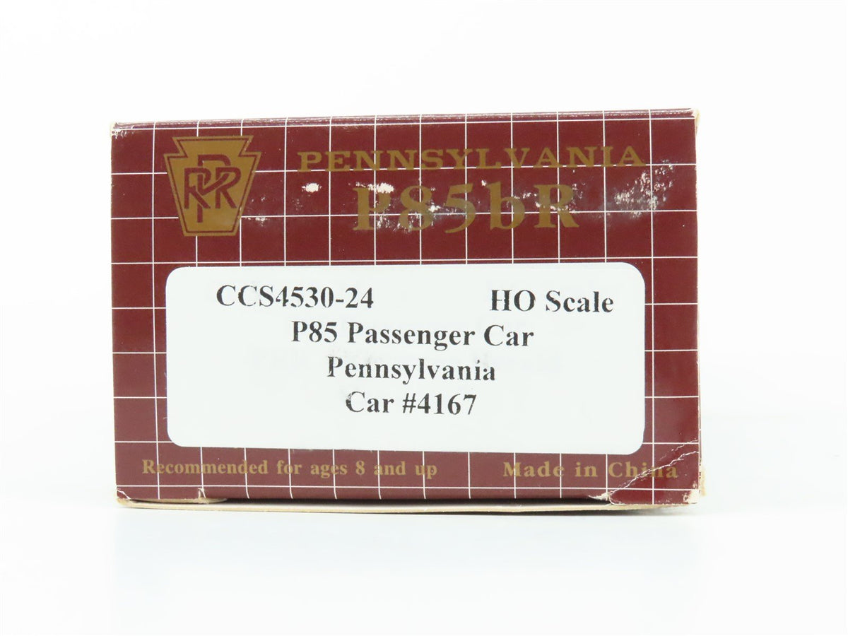 HO Scale Centralia Car Shops CCS4530-24 PRR Pennsylvania P85 Passenger Car #4167