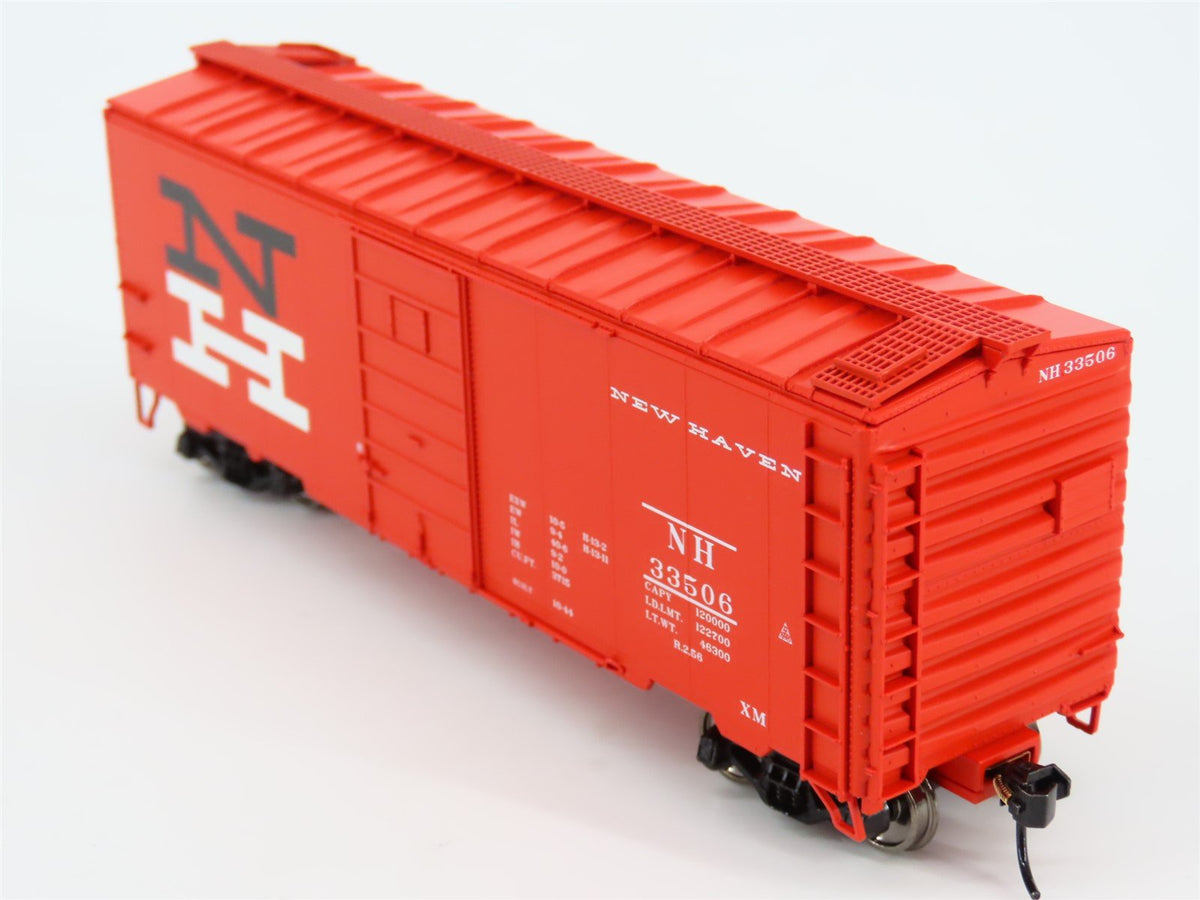 HO Scale Walthers Mainline 910-2354 NH New Haven 40&#39; PS-1 Box Car #33506