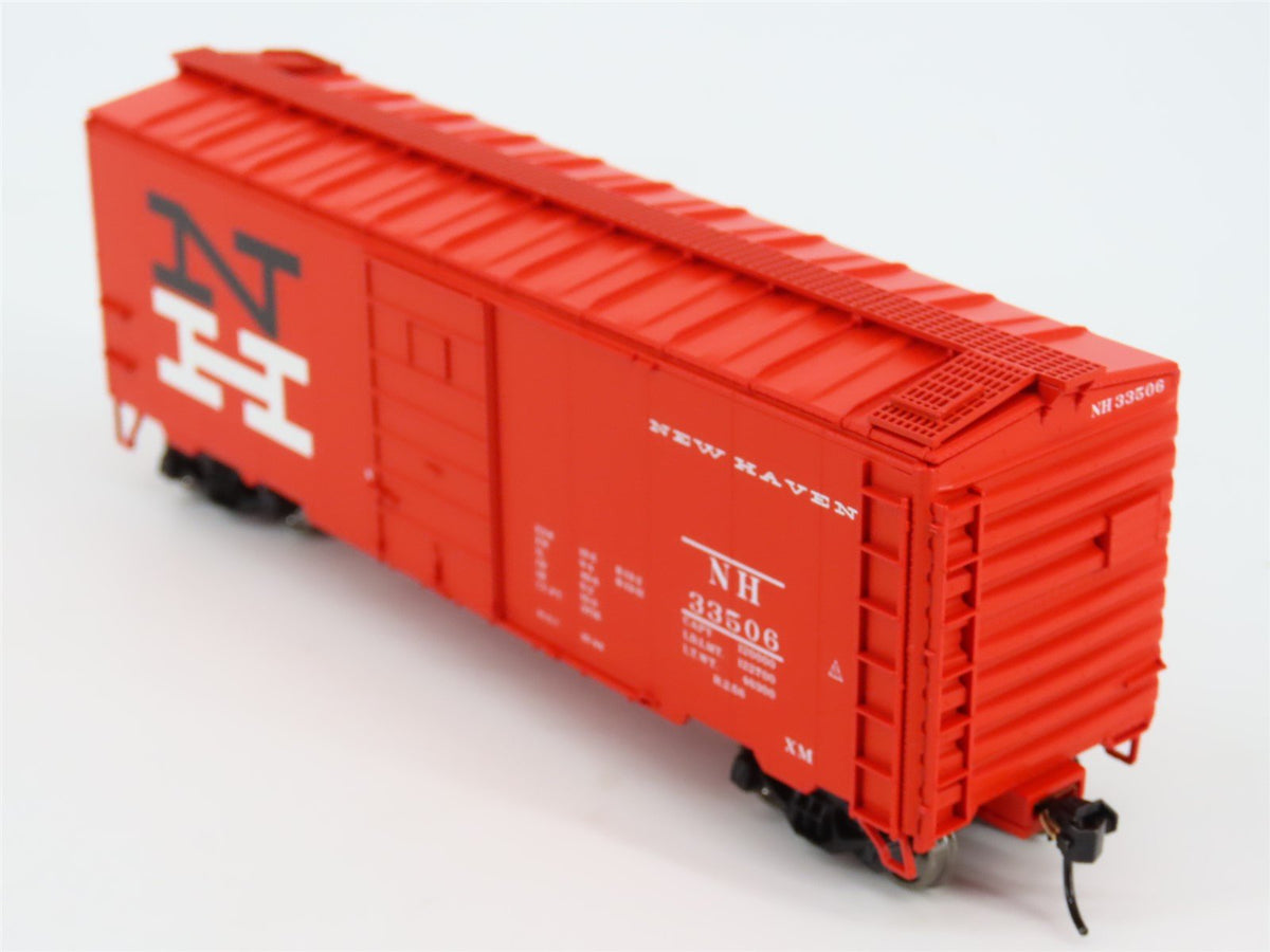 HO Scale Walthers Mainline 910-2354 NH New Haven 40&#39; PS-1 Box Car #33506