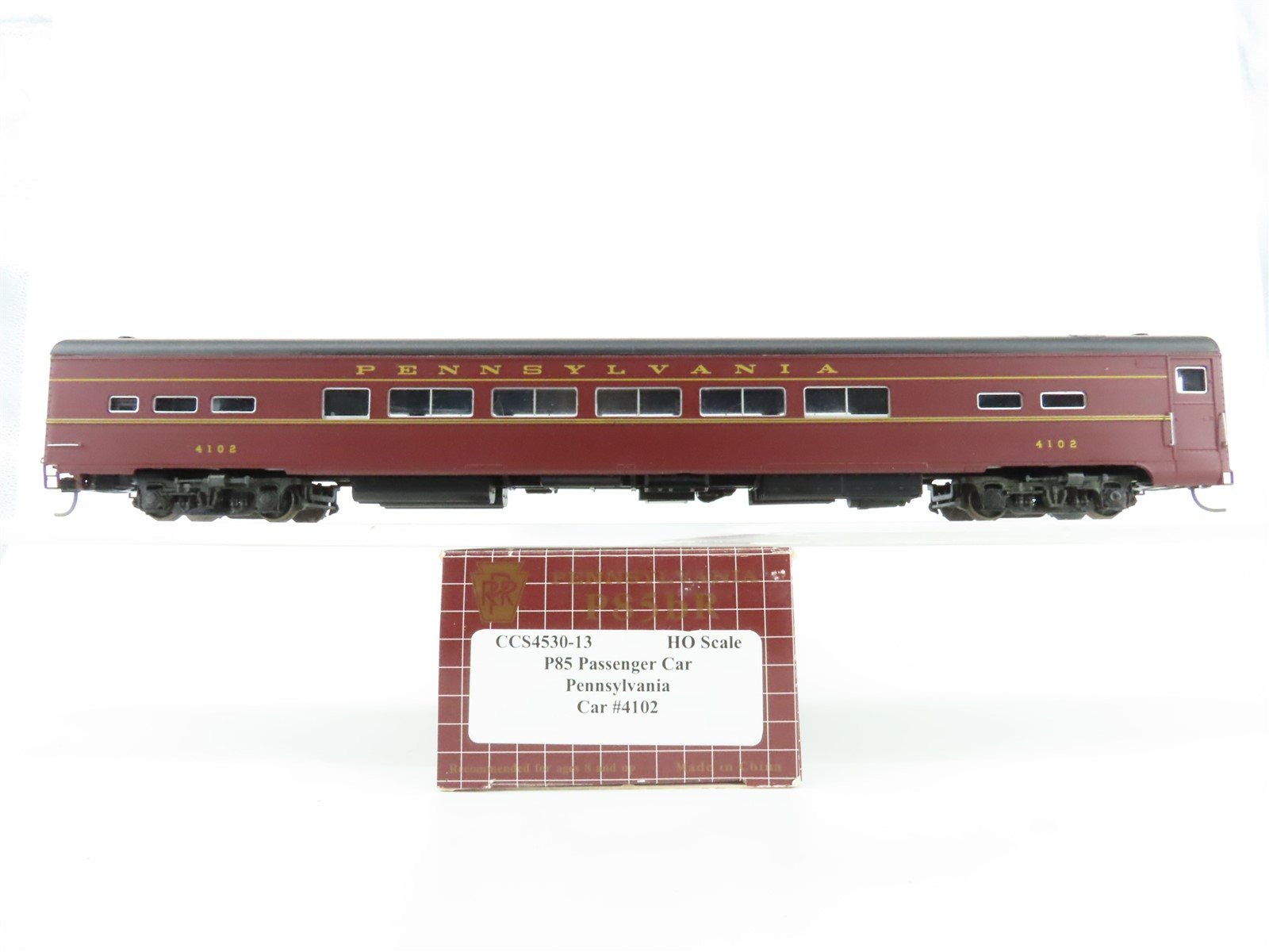 HO Scale Centralia Car Shops CCS4530-13 PRR Pennsylvania Coach Passenger #4102