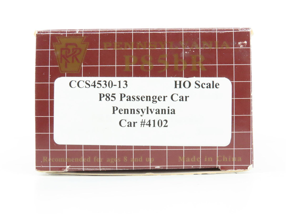 HO Scale Centralia Car Shops CCS4530-13 PRR Pennsylvania Coach Passenger #4102