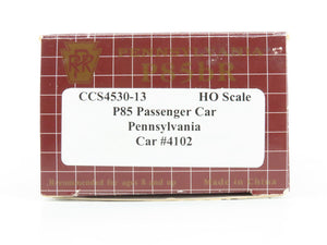 HO Scale Centralia Car Shops CCS4530-13 PRR Pennsylvania Coach Passenger #4102