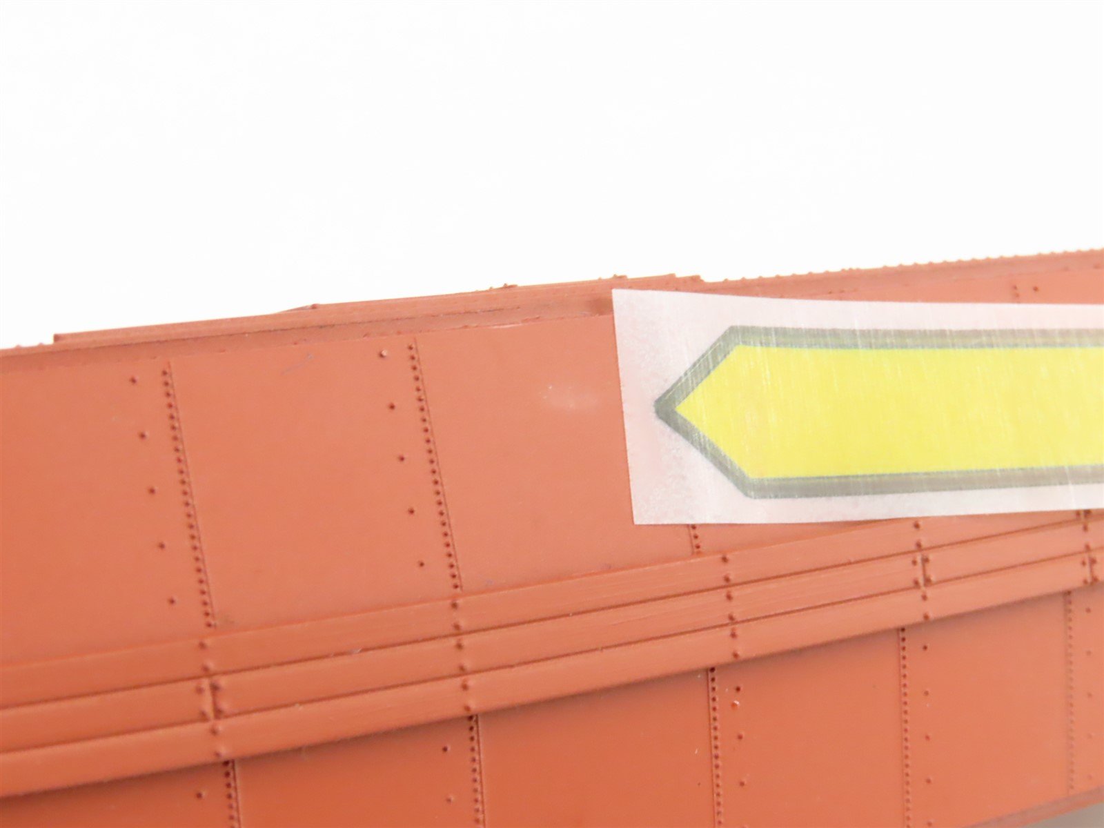 HO Scale Red Caboose RR-37201-7 PRR Pennsylvania Single Door Box Car #504454