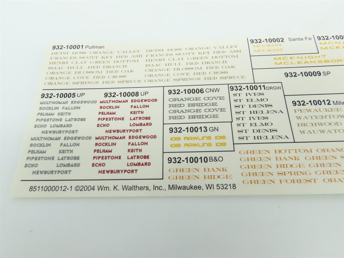HO Scale Walthers 932-10004 PRR Pennsylvania Pullman Heavyweight 12-1 Passenger