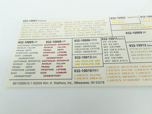 HO Scale Walthers 932-10004 PRR Pennsylvania Pullman Heavyweight 12-1 Passenger