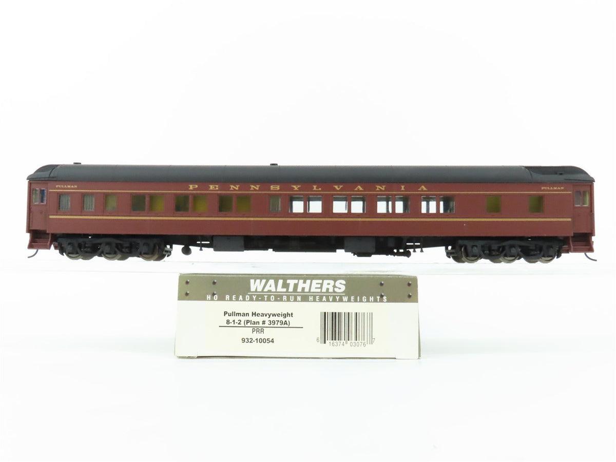 HO Walthers 932-10054 PRR Pennsylvania Pullman Heavyweight 8-1-2 Passenger