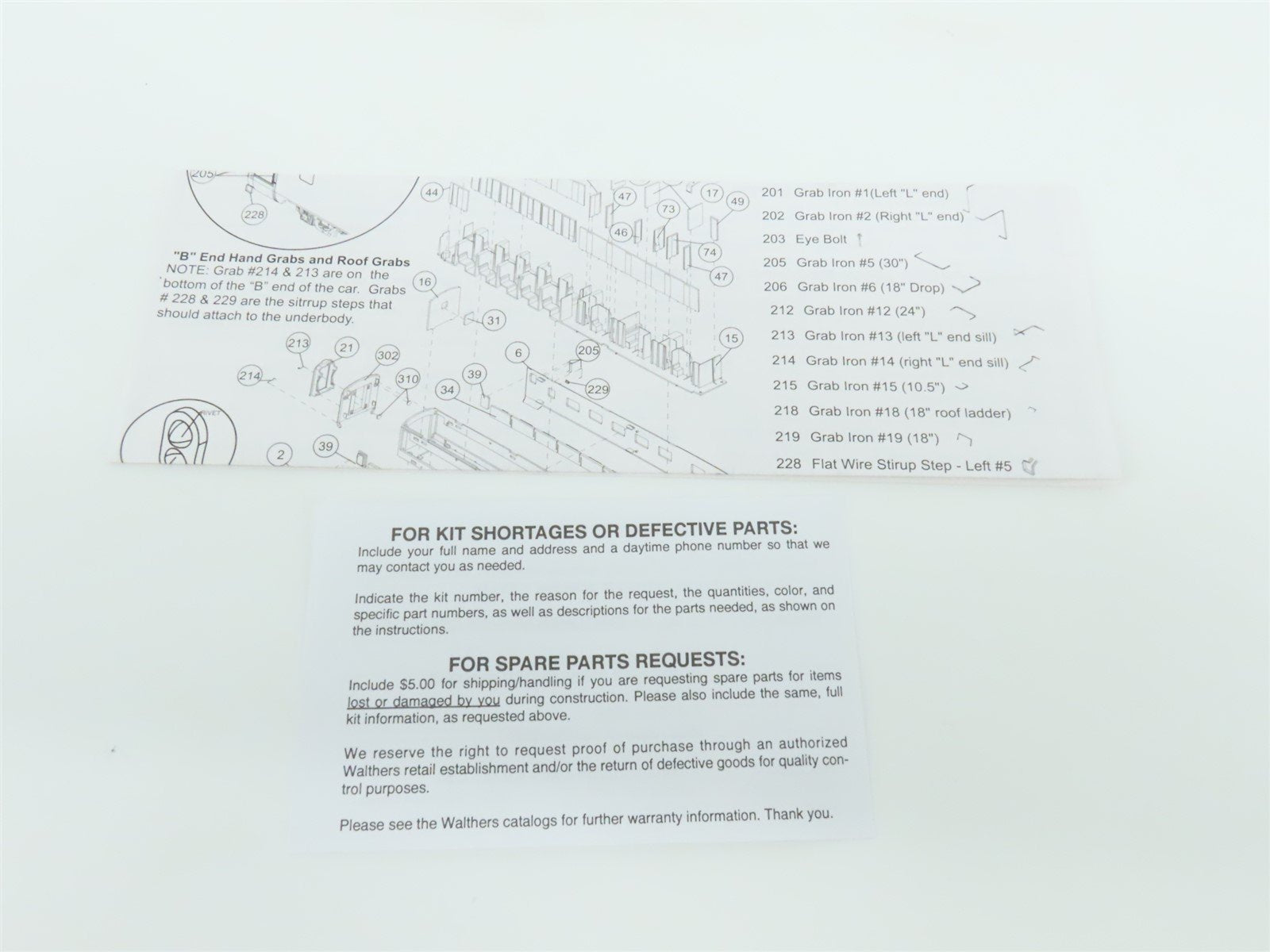 HO Walthers 932-9387 PRR Pennsylvania Pullman Standard 10-6 Sleeper Passenger