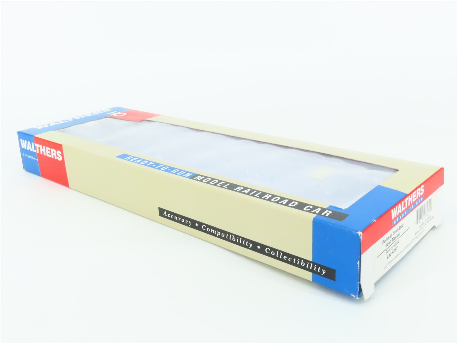 HO Walthers 932-9387 PRR Pennsylvania Pullman Standard 10-6 Sleeper Passenger