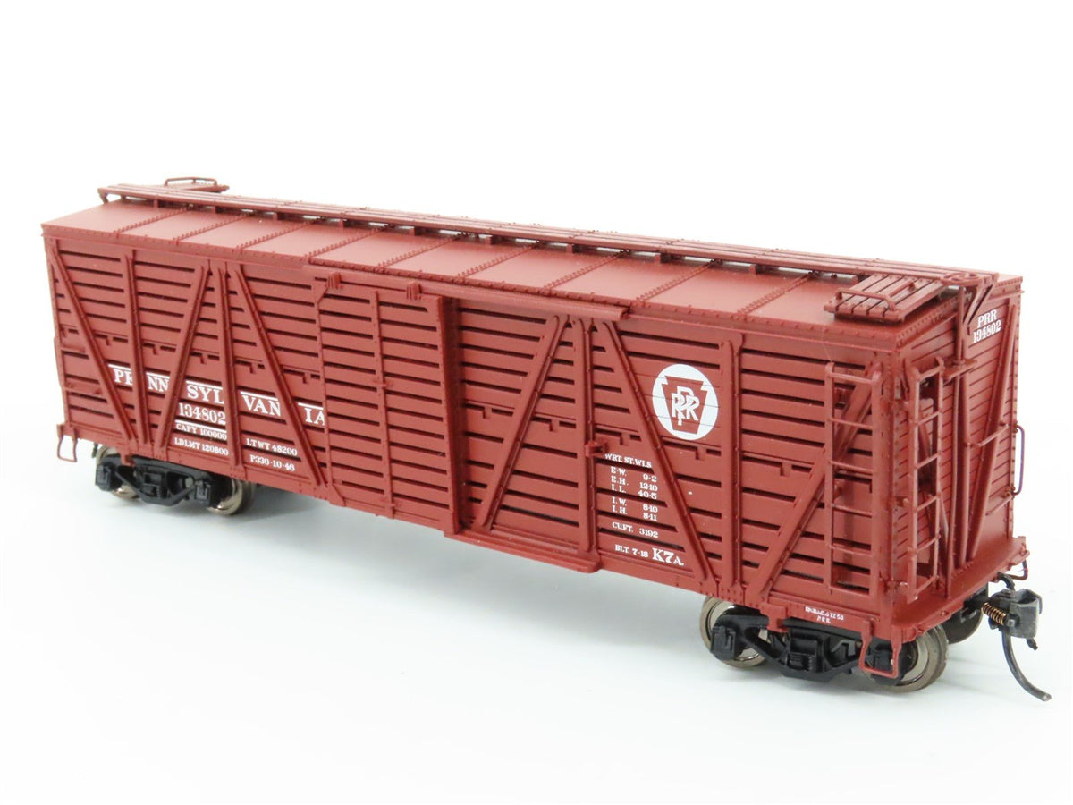 HO Broadway Limited Imports BLI 4575 PRR Pennsylvania Stock Car #134408 w/sound