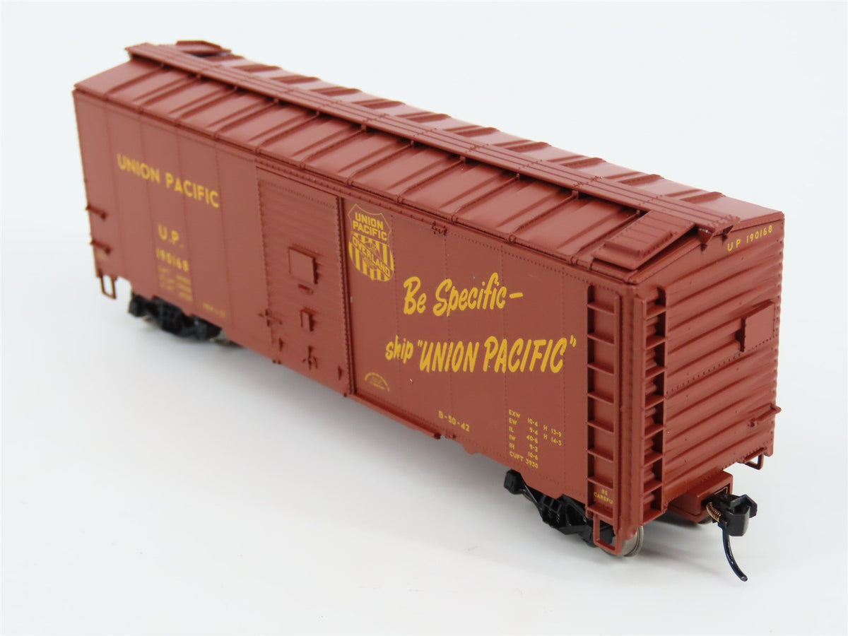 HO Walthers Mainline 910-2712 UP Union Pacific Overland 40&#39; Box Car #190168