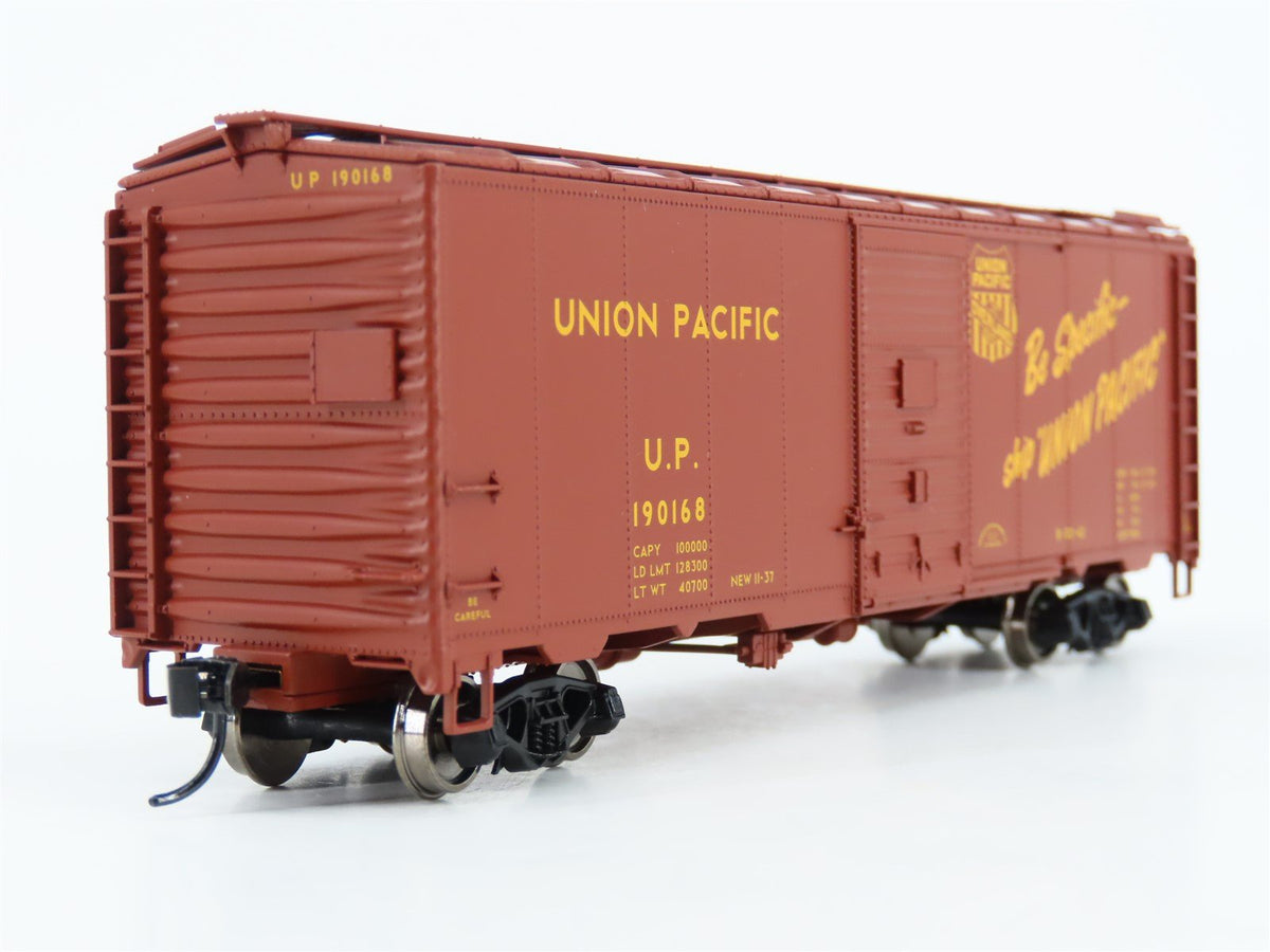 HO Walthers Mainline 910-2712 UP Union Pacific Overland 40&#39; Box Car #190168