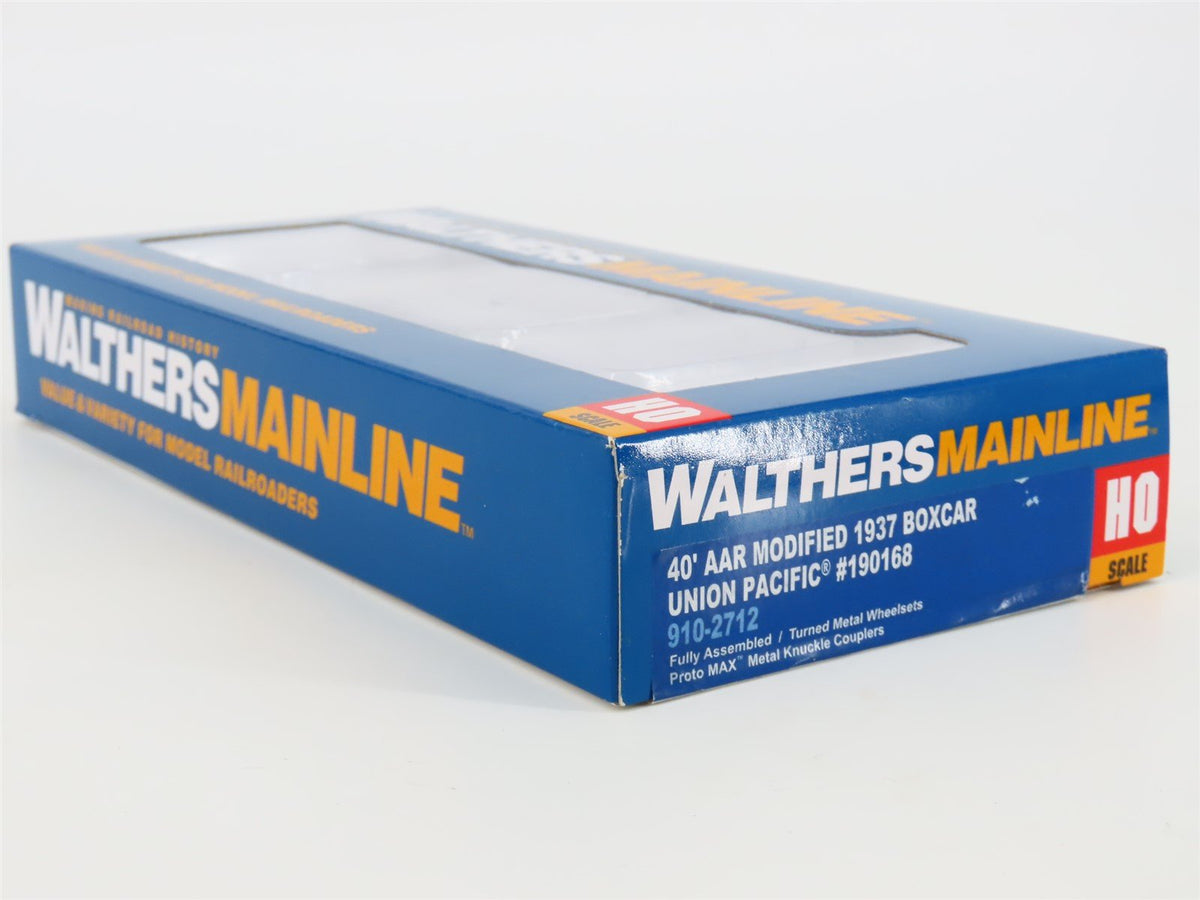 HO Walthers Mainline 910-2712 UP Union Pacific Overland 40&#39; Box Car #190168
