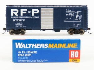 HO Scale Walthers Mainline 910-2393 RF&P 40' PS-1 Single Door Box Car #2873