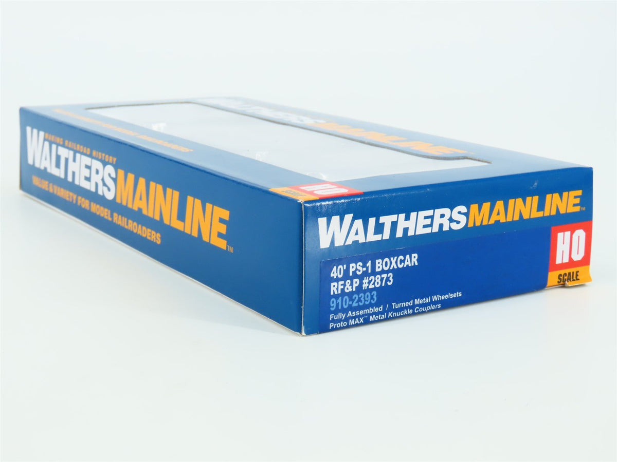HO Scale Walthers Mainline 910-2393 RF&amp;P 40&#39; PS-1 Single Door Box Car #2873