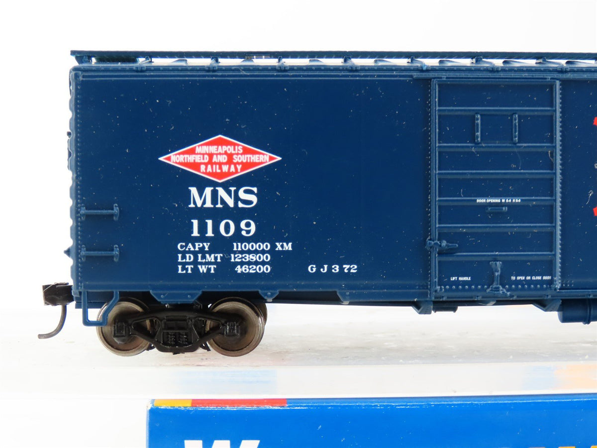 HO Walthers Mainline 910-1109 MNS Minneapolis Northfield &amp; Southern Boxcar #1109