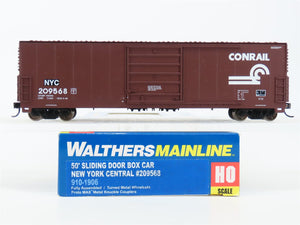HO Scale Walthers Mainline 910-1906 NYC Conrail 50' Sliding Door Box Car #209568
