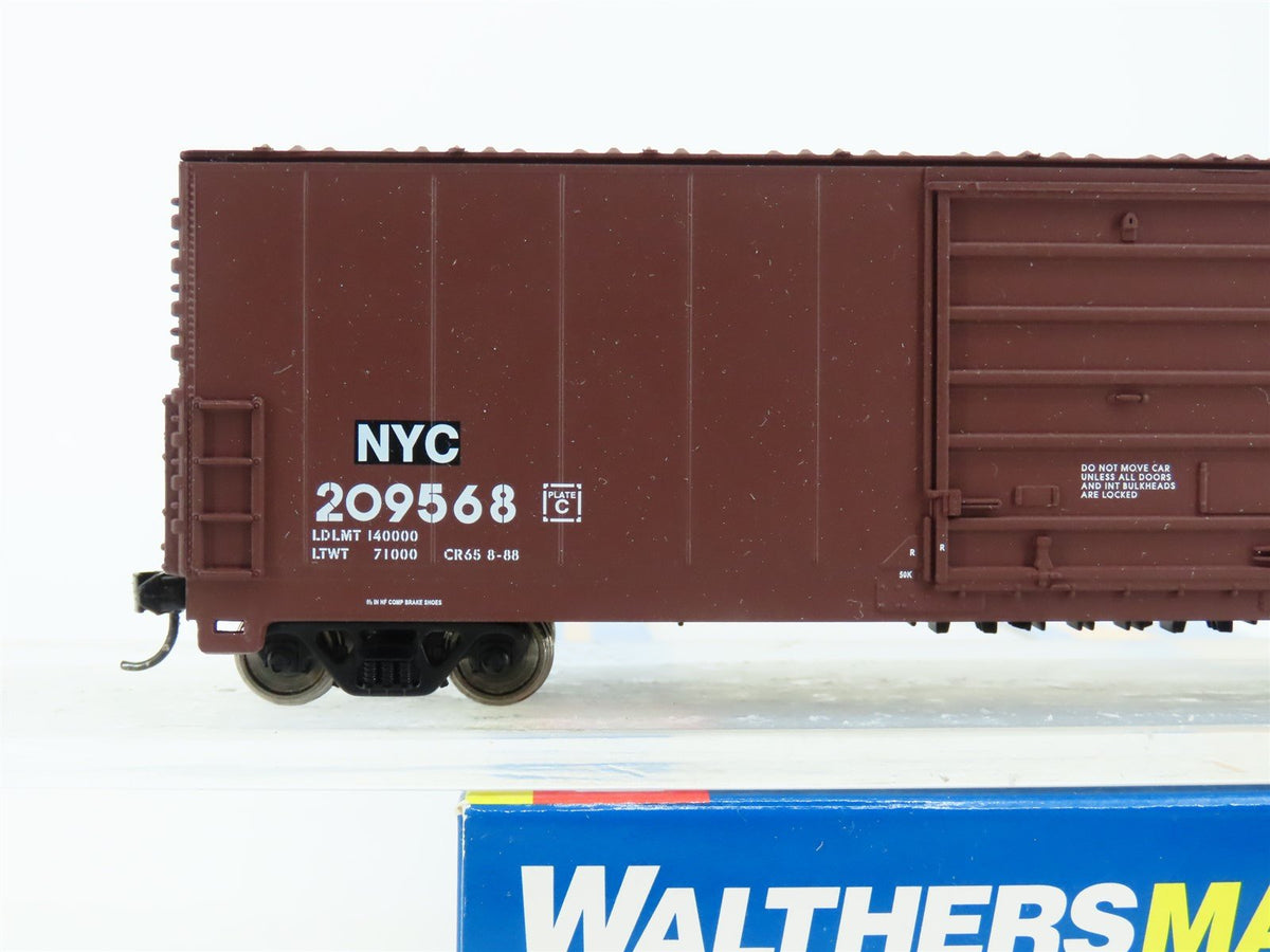 HO Scale Walthers Mainline 910-1906 NYC Conrail 50&#39; Sliding Door Box Car #209568