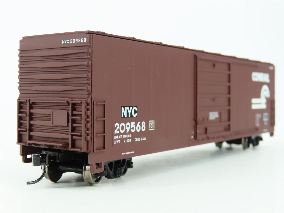 HO Scale Walthers Mainline 910-1906 NYC Conrail 50&#39; Sliding Door Box Car #209568