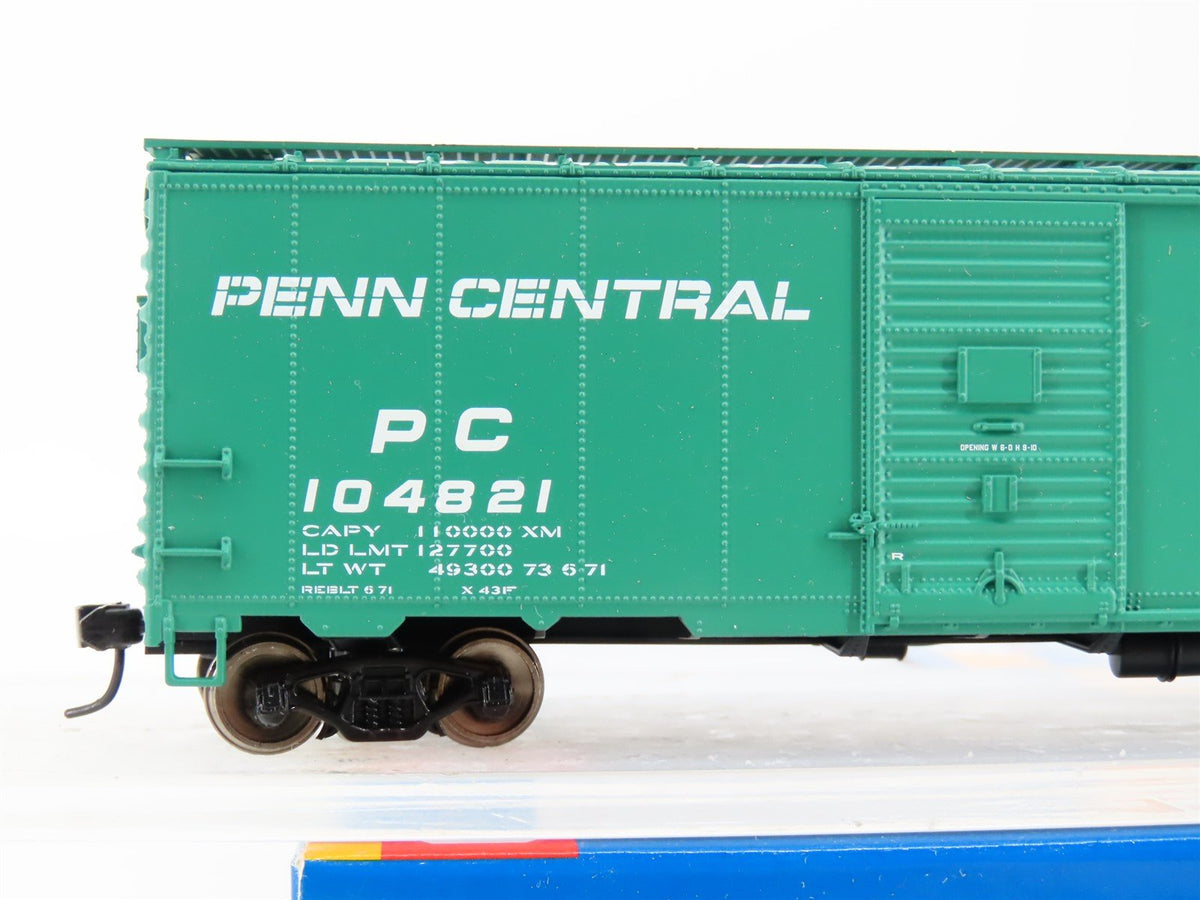 HO Scale Walthers Mainline 910-1459 PC Penn Central 40&#39; AAR 1948 Box Car #104821