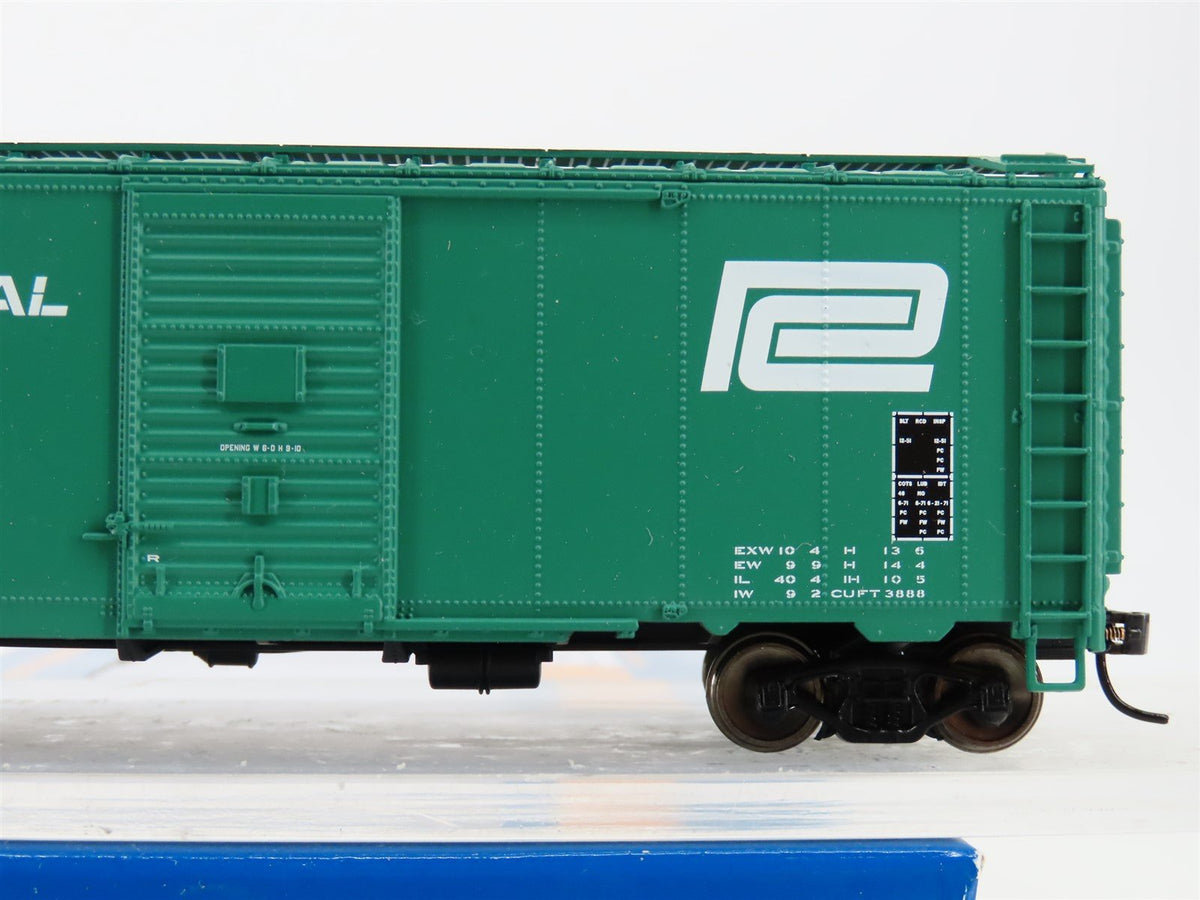 HO Scale Walthers Mainline 910-1459 PC Penn Central 40&#39; AAR 1948 Box Car #104821