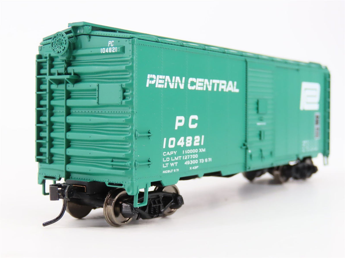 HO Scale Walthers Mainline 910-1459 PC Penn Central 40&#39; AAR 1948 Box Car #104821
