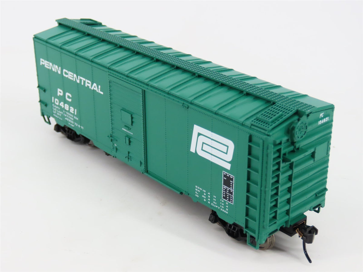 HO Scale Walthers Mainline 910-1459 PC Penn Central 40&#39; AAR 1948 Box Car #104821