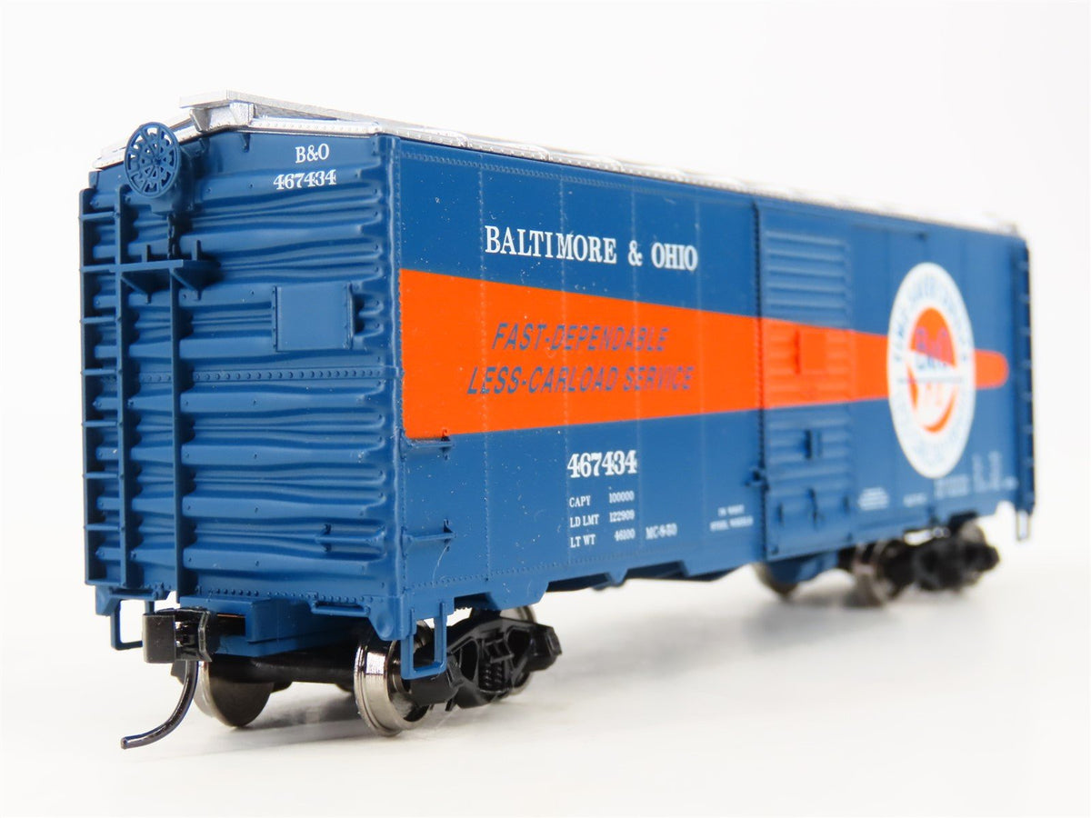 HO Scale Walthers Mainline 910-1688 B&amp;O Time-Saver 40&#39; AAR 1944 Box Car #467434