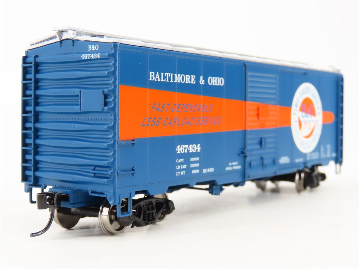 HO Scale Walthers Mainline 910-1688 B&amp;O Time-Saver 40&#39; AAR 1944 Box Car #467434