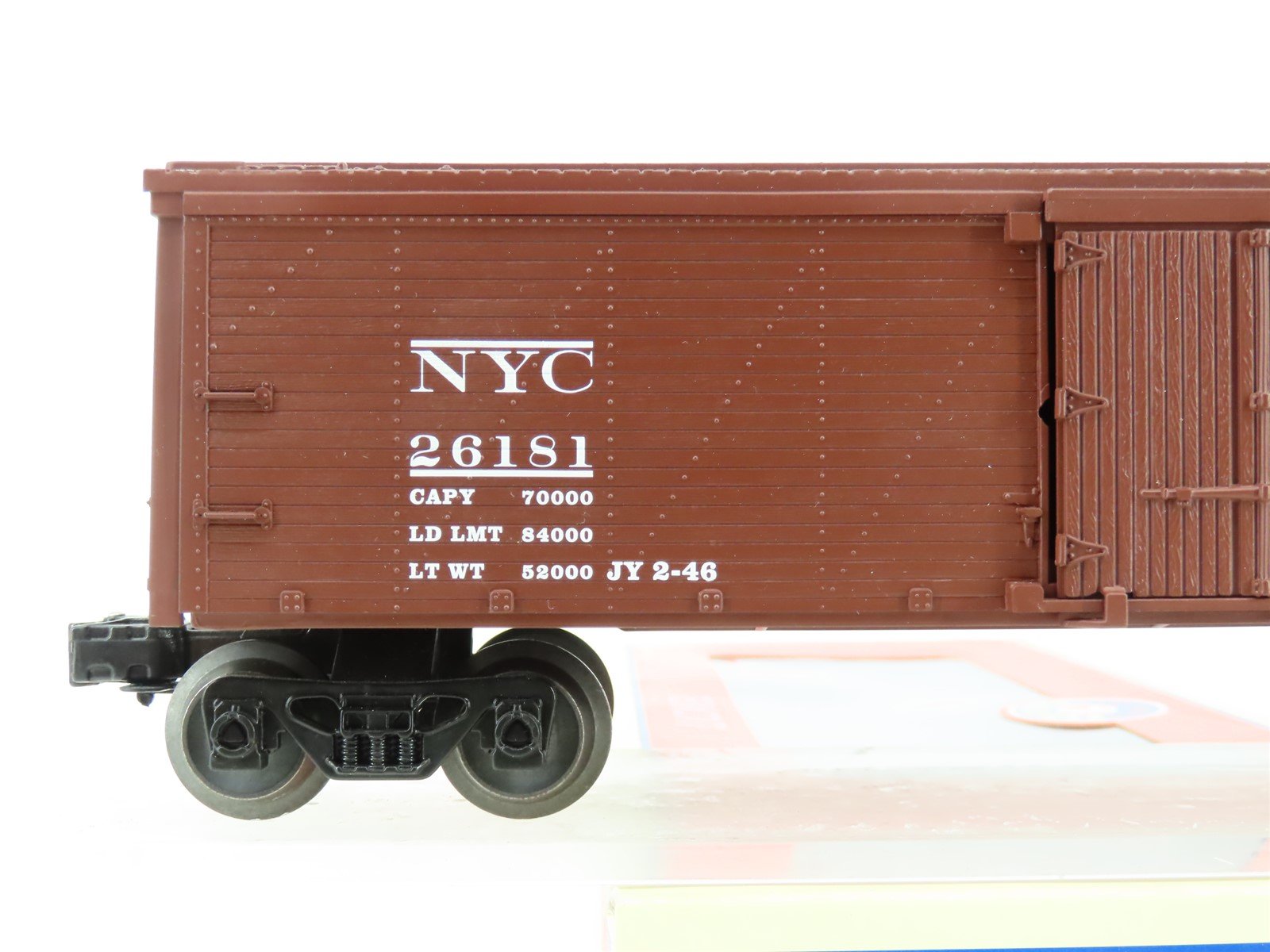 O Gauge 3-Rail Lionel 6-26181 NYC New York Central Wood Sided Reefer #26181