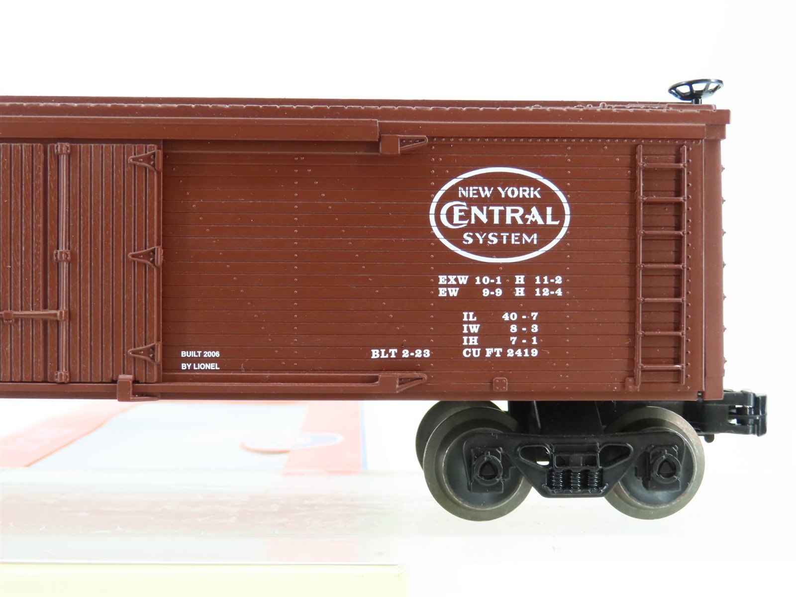O Gauge 3-Rail Lionel 6-26181 NYC New York Central Wood Sided Reefer #26181