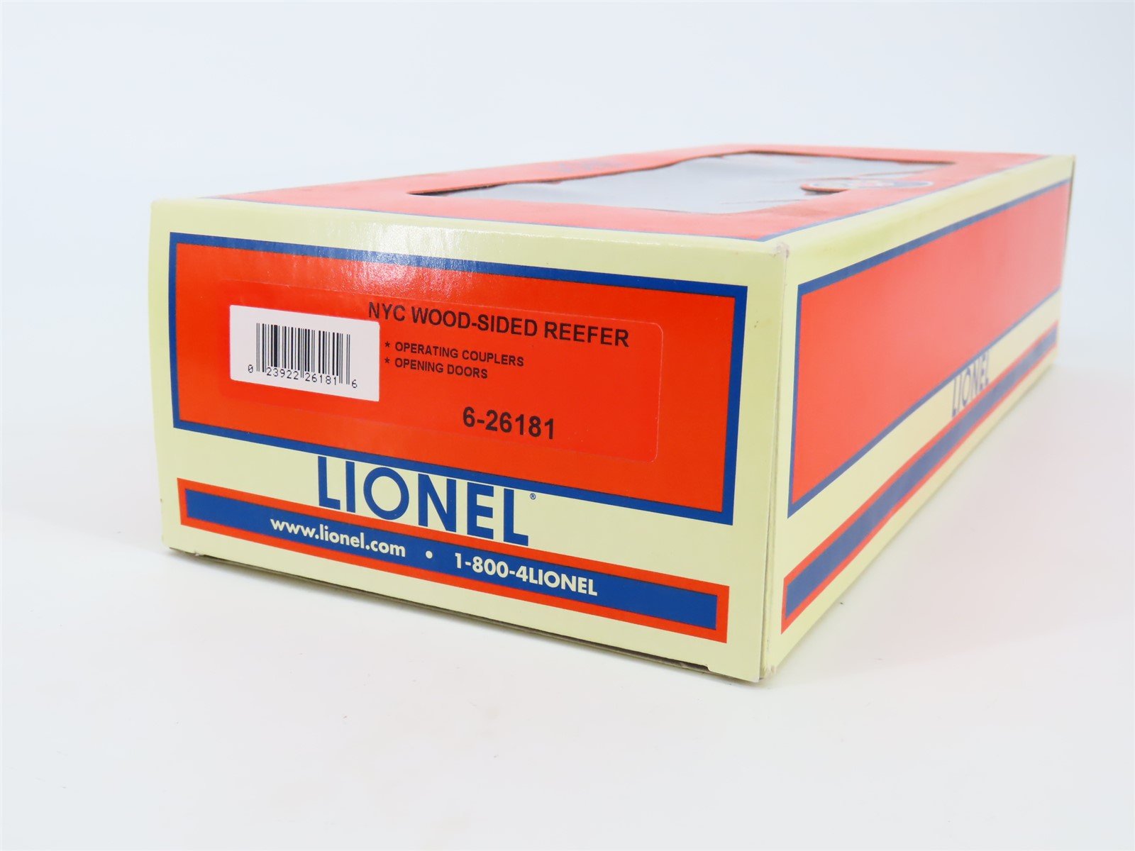 O Gauge 3-Rail Lionel 6-26181 NYC New York Central Wood Sided Reefer #26181
