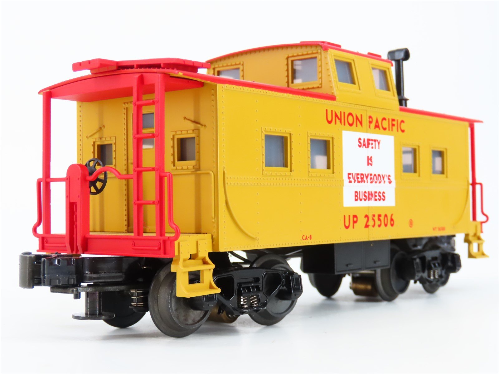 O Gauge 3-Rail MTH Rail King 30-7767 UP Union Pacific Lighted Caboose #25506