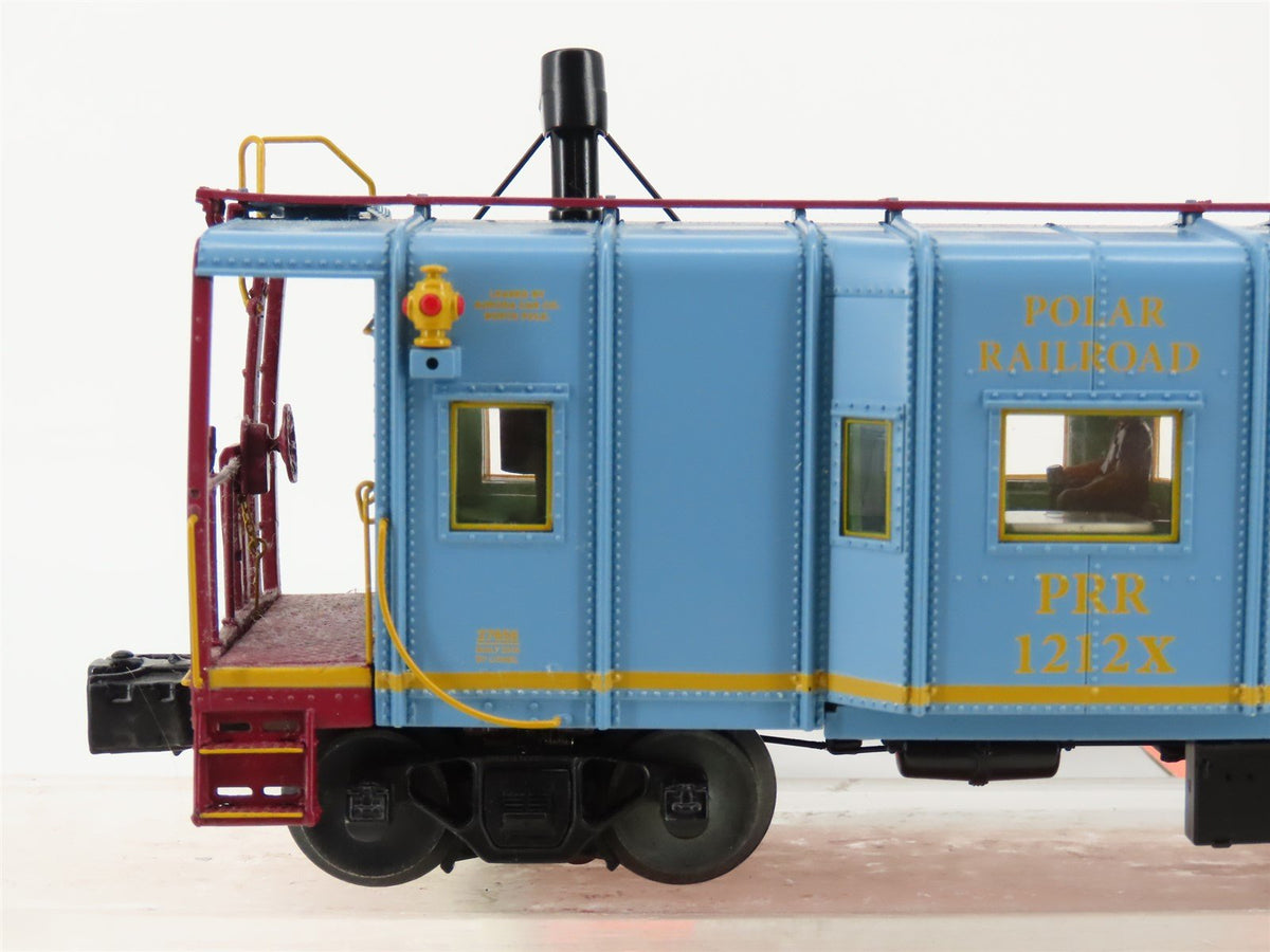 O Gauge 3-Rail Lionel 6-27656 PRR Polar Railroad Caboose 1212X w/Lights &amp; Smoke