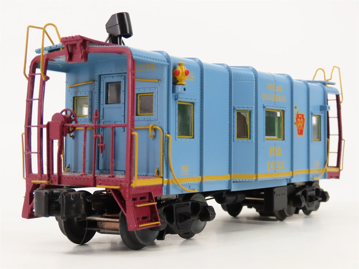 O Gauge 3-Rail Lionel 6-27656 PRR Polar Railroad Caboose 1212X w/Lights &amp; Smoke