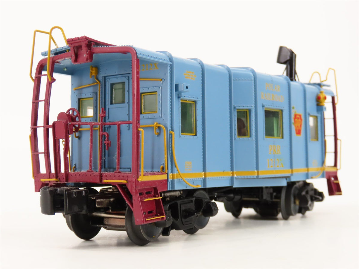 O Gauge 3-Rail Lionel 6-27656 PRR Polar Railroad Caboose 1212X w/Lights &amp; Smoke