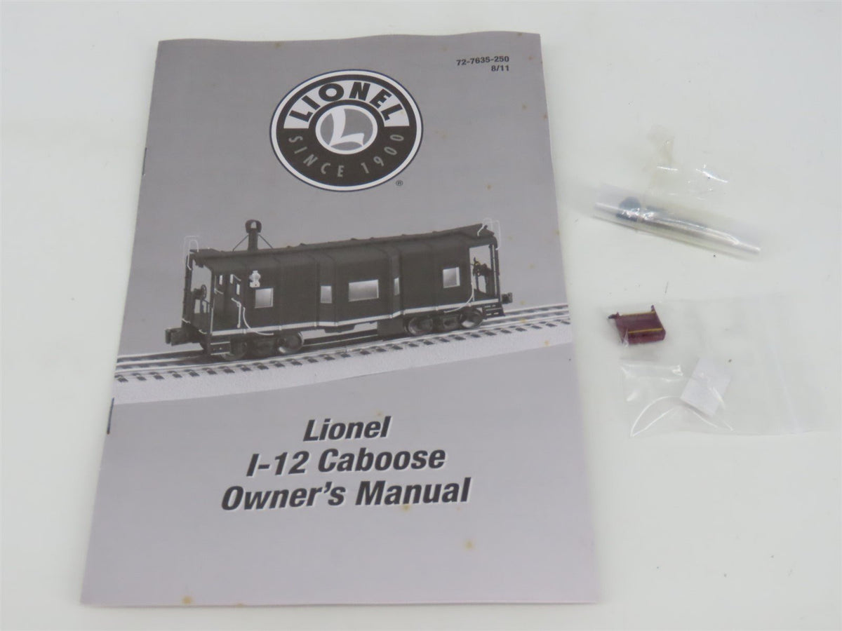 O Gauge 3-Rail Lionel 6-27656 PRR Polar Railroad Caboose 1212X w/Lights &amp; Smoke