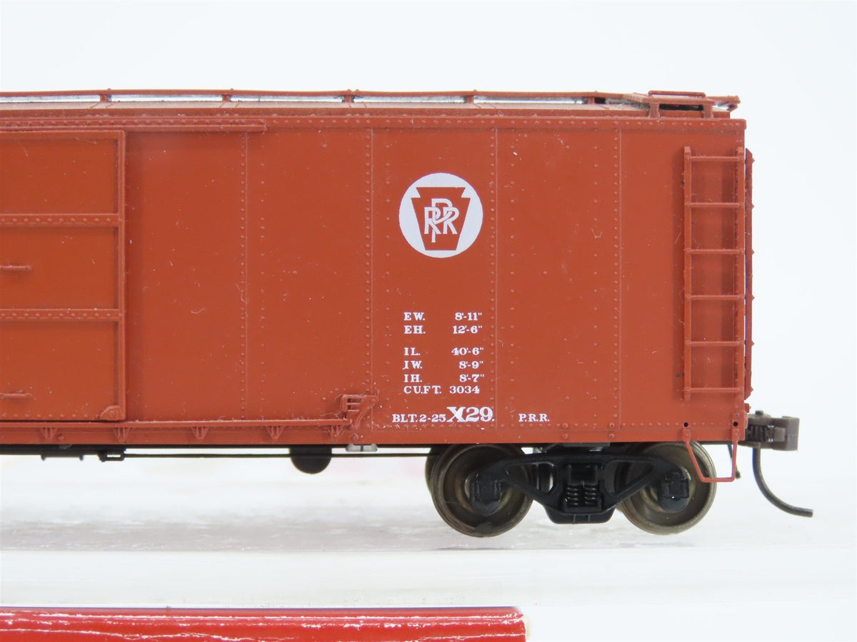 HO Scale Red Caboose RR-37109-12 PRR Pennsylvania 1924 X-29 Box Car #505426