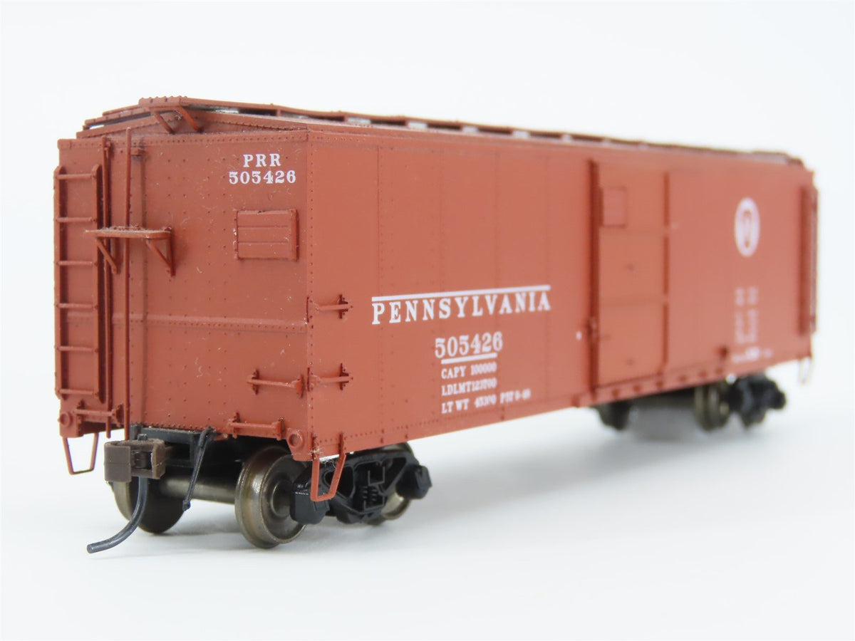 HO Scale Red Caboose RR-37109-12 PRR Pennsylvania 1924 X-29 Box Car #505426