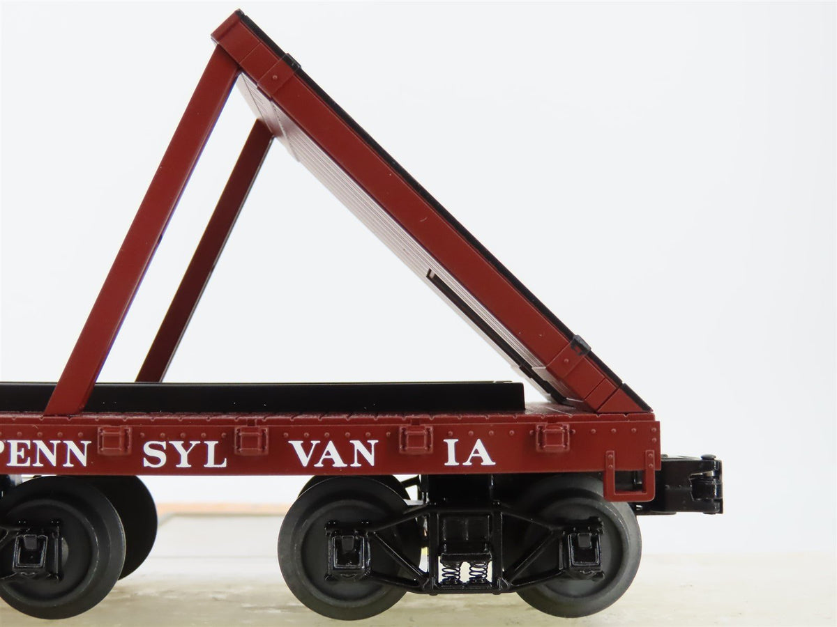 O Gauge 3-Rail MTH Rail King 30-76762 PRR Pennsylvania Flat Car w/ Cannon