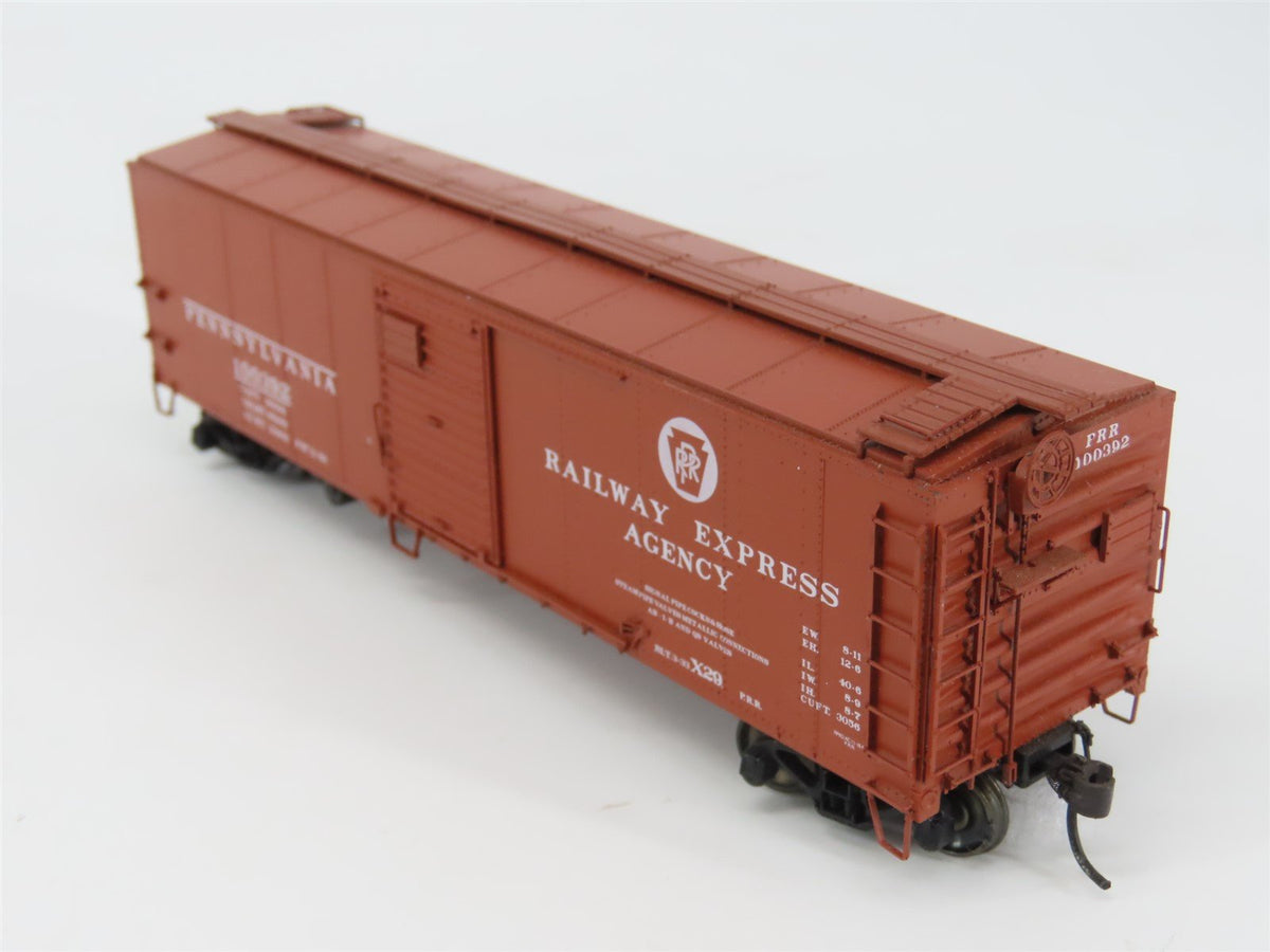 HO Scale Red Caboose RR-37072-18 PRR Pennsylvania 1928 X-29 Box Car #100392