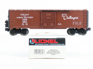 O Gauge 3-Rail Lionel 6-16617 C&NW Chicago & Northwestern Boxcar w/ETD #16617
