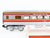O Gauge 3-Rail Lionel 6-35244 ATSF Santa Fe Lighted Coach Passenger #3155
