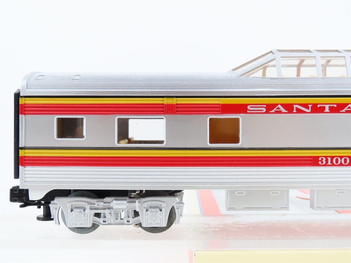 O Gauge 3-Rail Lionel 6-35257 ATSF Santa Fe Chief Vista Dome Passenger #3100