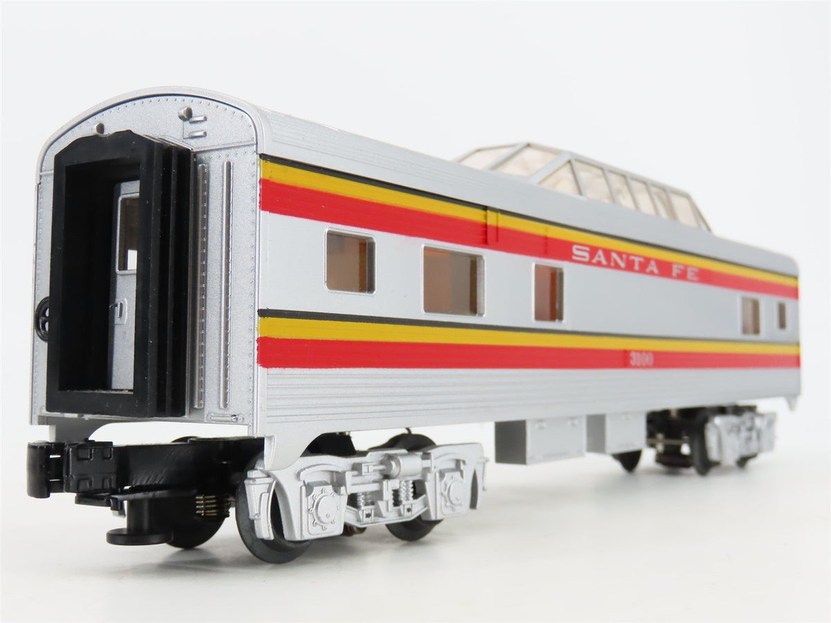 O Gauge 3-Rail Lionel 6-35257 ATSF Santa Fe Chief Vista Dome Passenger #3100